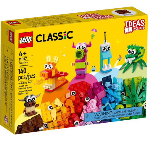 Lego Classic 11017 Monstruos Creativos Niños 4+ Años  