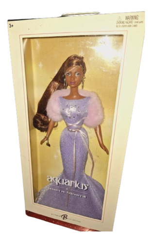 Barbie Aquarius Aquário Negra Signo Collector 2004