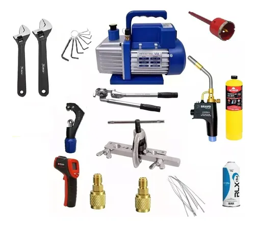 comprar Kit Básico Refrigeração Ar Condicionado Bomba Automotivo