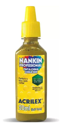 Tinta Nankin Profissional Acrilex