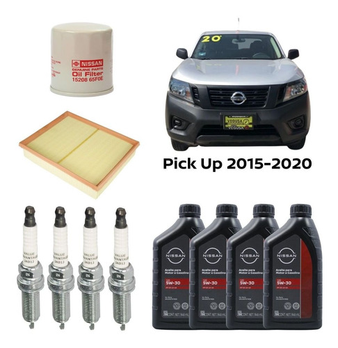 Afinacion Y Cambio Aceite Nissan Pick Up 2015-2020 Original