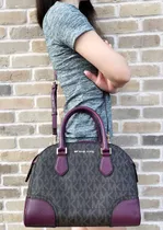 Comprar Michael Kors Cartera Cuero Bandolera Logo Bordo Impecable