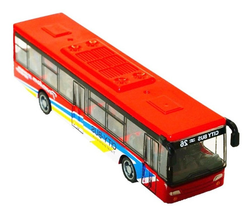 Omnibus Bus Colectivo Metal Coleccion Diecast Esc 1:72