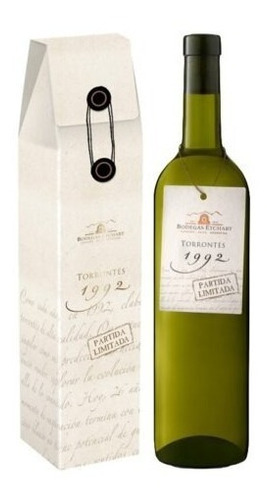 Etchart Partida Limitada Torrontes 1992 - Vino Estuche Salta