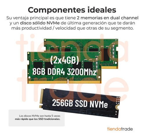 Notebook Ssd Ryzen Computadora Portatil 15.6 Pulgadas Laptop