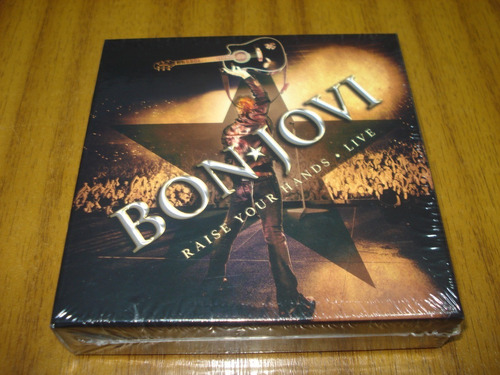 Box Cd Bon Jovi / Raise Your Hands...(nuevo Y Sellado) 10 Cd