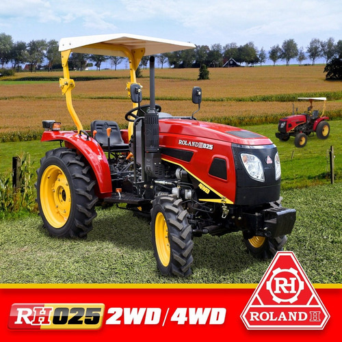 Imagen 4 de 18 de Tractor Agrícola Angosto Viñatero Roland H 025 2 Wd