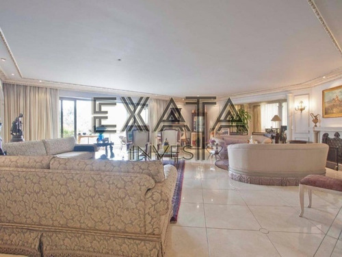 Imagem 2 de 22 de Apartamento De Alto Padrão, Localizado Próximo Ao Shopping Higienópolis, Mackenzie, 500m² De Área Útil 5 Vagas De Garagem 4 Suítes 6 Banheiros Lavabo - Ap01195 - 70377114