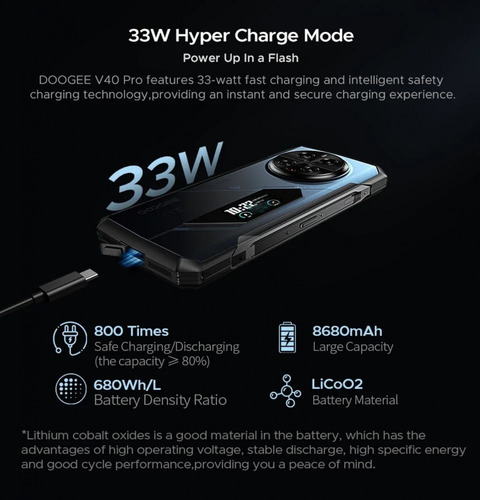 Doogee V40 Pro: Máxima Potencia Con 36gb Ram Virtual