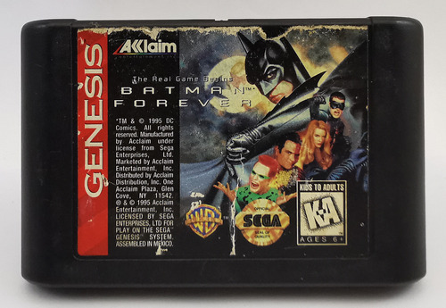 Batman Forever Sega Genesis * R G Gallery
