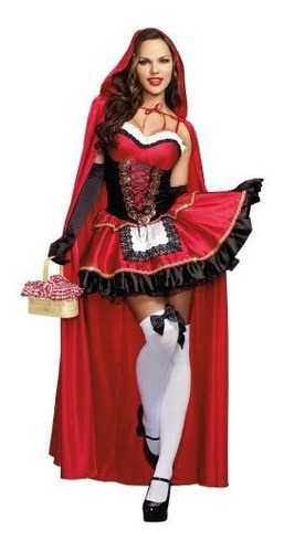 Dreamgirl Disfraz De Caperucita Roja Para Mujer