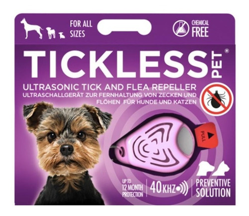 Tickless Antiparasitario Externo Ultrasonido 1 Año / Catdog 