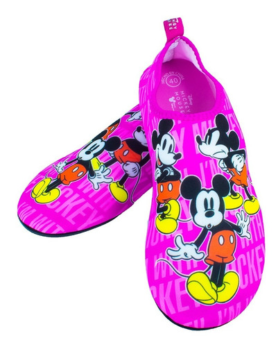 Imagen 2 de 4 de Aqua Shoes Disney Rosada Moletto