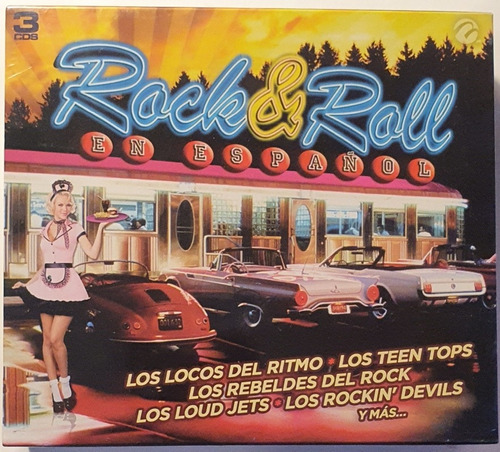 Cd Rock And Roll 3cds - Teen Tops Ovnis Sleepers Hitters Jet