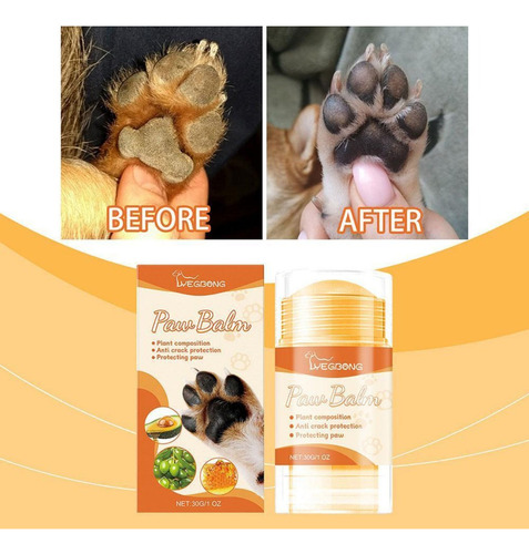 Crema Hidratante For Garras De Mascotas