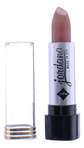 Jordana Labial Nacarado Lipstick Acabado Nacarado Cremoso Color 175 Coco Malt