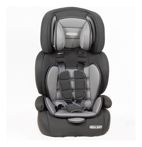 Butaca Booster Elevador Mega Baby Silverstone - Gris de 9-6 Kg