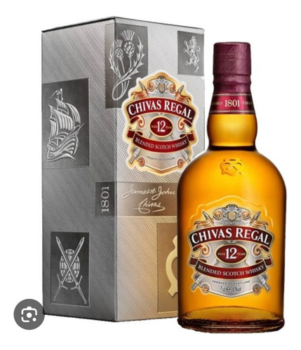 Chivas Regal 12 Años (whisky 1 Litro)