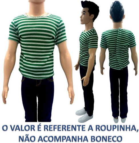 Imagem 3 de 4 de Conjunto Roupa Moderna Para Boneco Ken Original Mattel