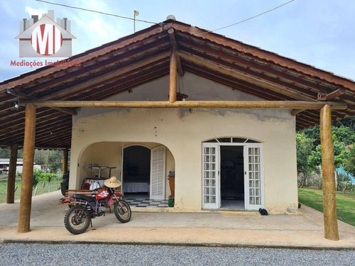 Imagem 2 de 30 de Linda Chácara Com 02 Dormitórios, Terreno Plano, Bosque, Córrego, Pomar, Horta, À Venda, 2000 M² Por R$ 320.000 - Rural - Socorro/sp - Ch0958