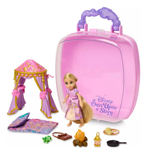 Disney Once Upon A Story Set De Juego Muñeca Rapunzel