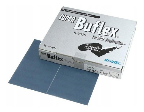 Kovax Buflex Black K-3000/2000 Lija Tela Flexible En Seco