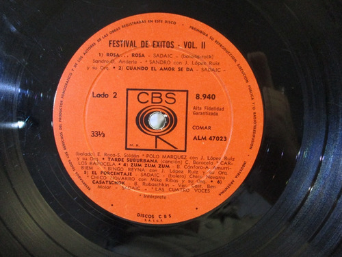 Imagen 5 de 7 de Leonardo Favio, Los Náufragos - Festival De Éxitos Vol. Ii