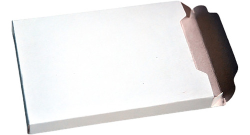 Caja Blanca 13 X 9 X 1 Cm Pack Por 10 Unidades