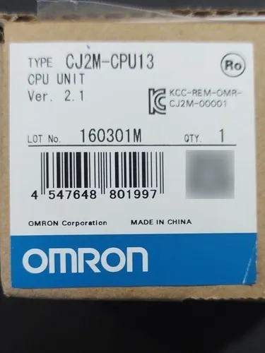 Plc Omron Cj2m-cpu13 Cpu Clp Sysmac Subist Cpu11 Cpu12 Nova