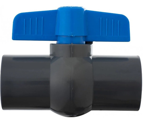 Valvula Pvc De Bola Plastica 1 1/2 Rosca Rosca