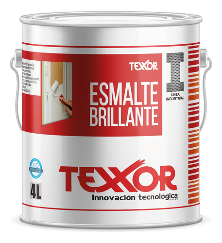 Esmalte Sintetico Brillante Premium Blanco 4 Lts Texxor