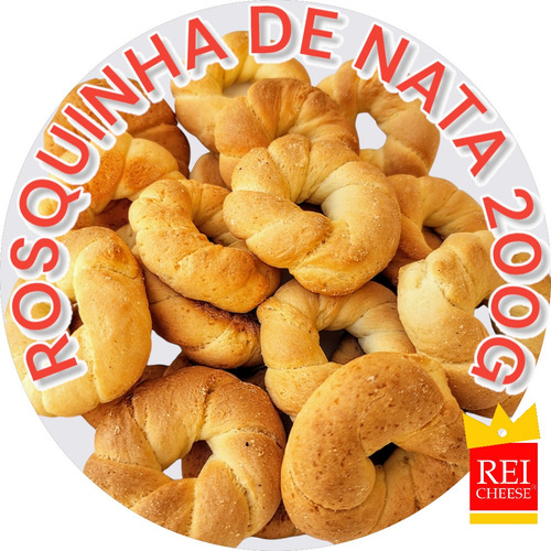 Bolacha Rosquinha De Nata 200g 1pct - Rei Chesse