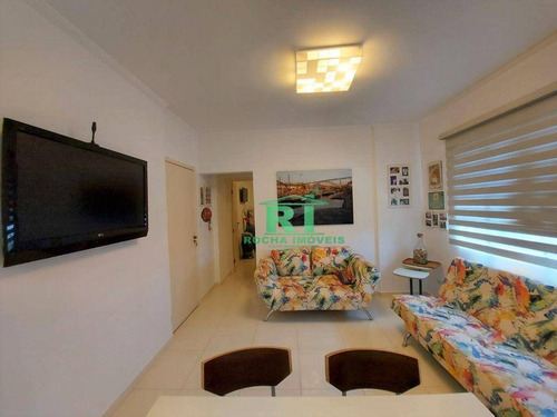 Imagem 4 de 17 de Apartamento Residencial À Venda, Praia Do Tombo, Guarujá. - Ap5539