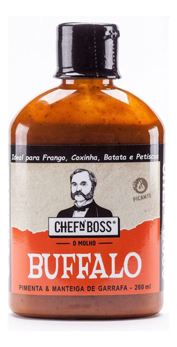 Molho De Pimenta Buffalo Chef N' Boss 260ml