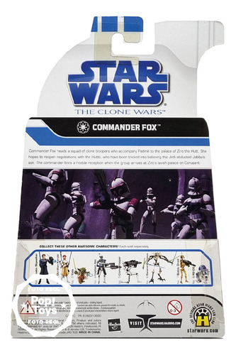 Hasbro - Star Wars - Clone Wars - Commander Fox Target