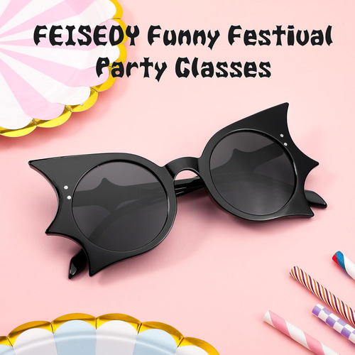 Feisedy Gafas De Sol Divertidas Para Hombres Y Mujeres, Gafa