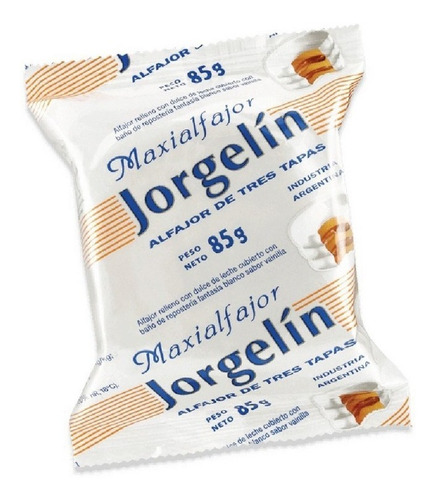 Alfajor Jorgelin X 24un - Tutto Dolce