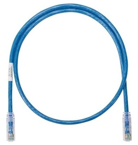 Patch Cord Cat-6 Azul-negro Cable De Red Commscope 1.80mts