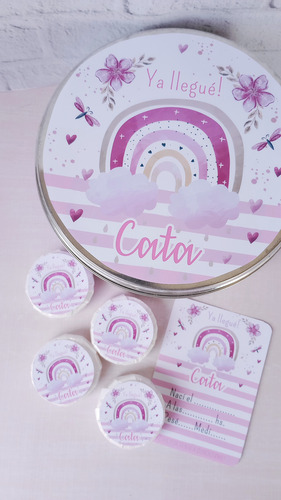 Souvenirs Lata Central +jabones Perfumados Personalizados