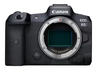 Canon Eos R R5 Mirrorless Cor Preto