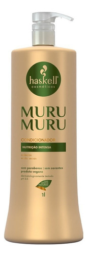 Kit Haskell Murumuru Shampoo Condicionador Mascara 1l/1kg