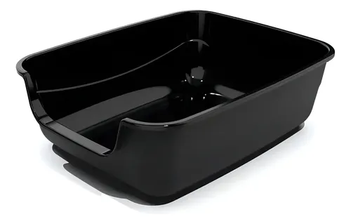 Caixa De Areia Bandeja Sanitária Gigante Para Gatos Jumbox Cor Pr...