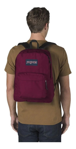 Mochila Jansport Superbreak Russet Red