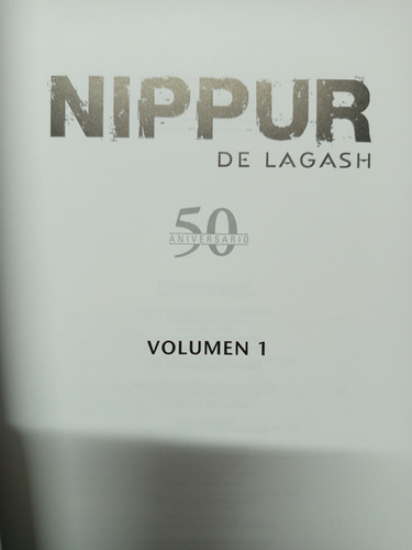 Nipur De Lagash, Historia Para Lagash Tomo 1, Libro Tapa Du