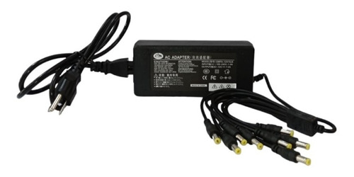 Fuente De Poder Adaptador Cctv 12v 7a Terminal En Pulpo