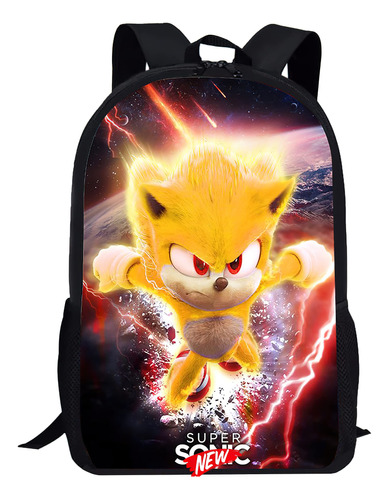 Lmucyisyis Mochila Dibujo Animado The Hedgehog Escolar Anime