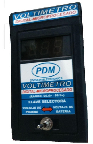 Voltimetro Digital Tester Automotor Pdm