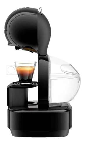 Imagen 2 de 2 de Cafetera Nescafé Dolce Gusto Lumio automática negra para cápsulas monodosis 127V