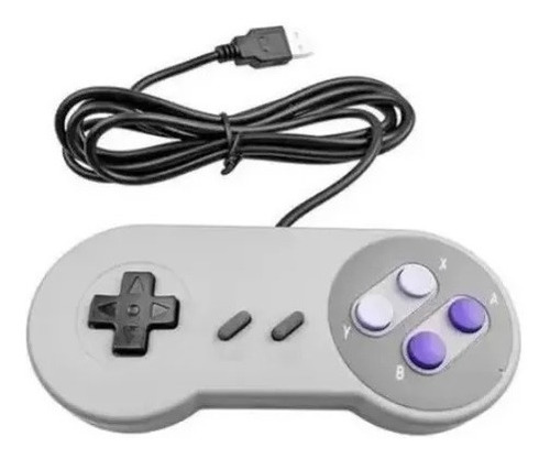 2 Controle Joystick Usb Retro Compatível Com Pc Mac Windows