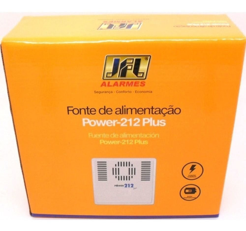 Fonte E No-break Jfl 212 Plus Para Alarme Cftv Fechadura